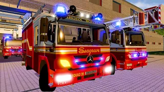 Emergency Call 112 - New York Firefighters on Duty! 4K