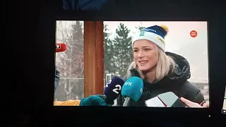 Norwegian press conference with Frida Karlsson 3 hours after her collapse in Tour de ski 2023