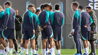 Barcelona train ahead of Champions League clash with Porto