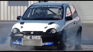 442bhp Vauxhall Corsa - THE SHED - 10.72 @ 128mph