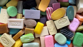 ASSORTED soap *668 | Cutting soap (no talking) | АСМР Резка мыла | #asmrsoap #carvingsoap