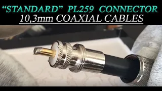 How to fit PL259 connector for Coax (Warning: read description below)