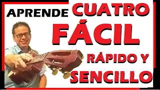 How to learn to PLAY VENEZUELAN CUATRO EASY, FAST AND SIMPLE. Lesson 1 Parts,Tuning. first chords