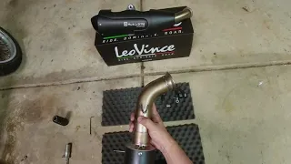 Install and Test of LeoVince Lv-10 Exhaust