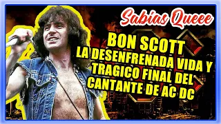 Bon Scott la desenfrenada vida y trágico final del cantante de AC DC