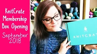 KnitCrate Membership Unboxing: September 2018 ¦ The Corner of Craft