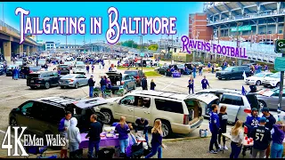 Tailgating in Baltimore - Baltimore Ravens [4K]