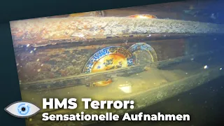 Wrack der HMS Terror: Spektakuläre Aufnahmen aus dem Inneren