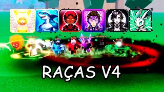 OLIMPIADAS DE RAÇA V4 no Blox Fruits