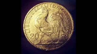 20 Francs Gold Rooster