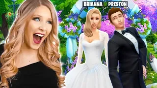 I'm Getting Married to PrestonPlayz! (Real Sims 4 Wedding)