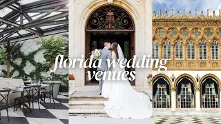 TOP Florida Wedding Venues || Historic, Elegant
