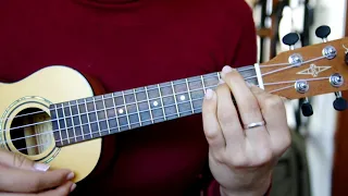 How to Play a simplified La La Land - City of Stars on Ukulele