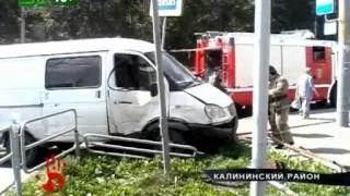 ДТП с участием беременной автоледи попало в объектив