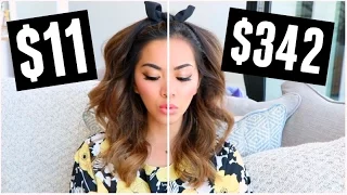 $1 Dollar Tree Makeup vs High End Makeup Products!