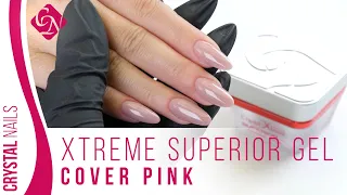 Műköröm építés Xtreme Superior Gel Cover Pink-kel