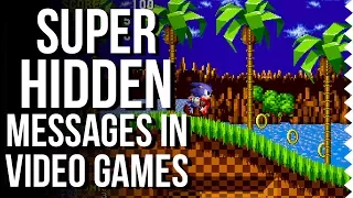 Super Hidden Messages In Video Games - Easter Egg Hunter