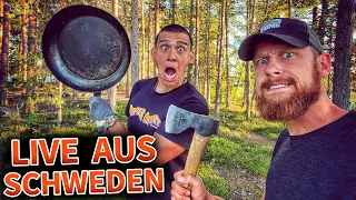 LIVE aus Schweden mit Survival Mattin 🇸🇪 | Camptour mit Verletzung | Fritz Meinecke