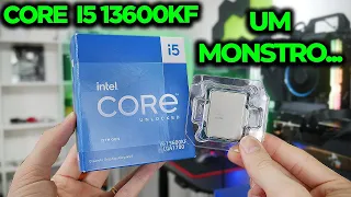 O NOVO CORE I5 13600KF, O MELHOR PRA GAMES COM 14 NÚCLEOS! UM MONSTRO... (ANÁLISE)