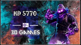🔵AMD Radeon HD 5770 in 30 Games   |  2020-2024