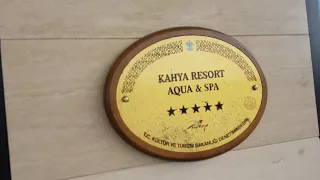 Отель Kahya resort aqua@spa5* Турция Аланья, обзор отеля