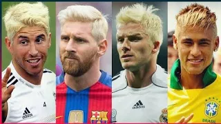 Most famous footballers who have dyed their hair blonde