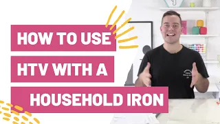 How To Use HTV With a Household Iron