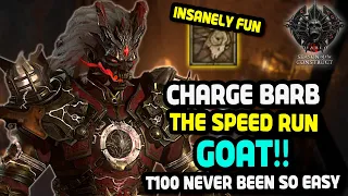 Charge Barbarian PERFECTED! | The Fastest Speedfarming Build Ever | Diablo 4 guides