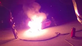 #92. ДТП, Загорелась машина / Accident, the car caught fire