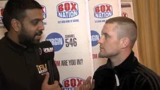 RICKY BURNS INTERVIEW FOR iFILM LONDON / BURNS v WALSH PRESS CONFERENCE