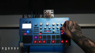 egonov - 3 short jam with Korg Electribe2 + Bastl Kastle v1.5