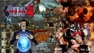 Metal Slug 4 [PS2] - Arcade Mission 100% / All Routes / Hard (Single Play)