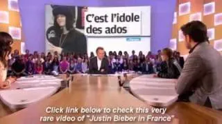 Justin Bieber Le Grand Journal France - *Very Rare!*