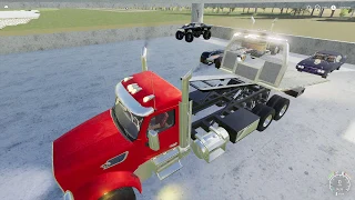 #FarmSimulator19~Flat Bed Tow Truck~