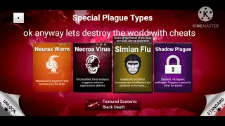 destroying the world with cheats in plague inc.