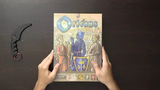 Orléans + 5th Player Expansion Unboxing! (ASMR)