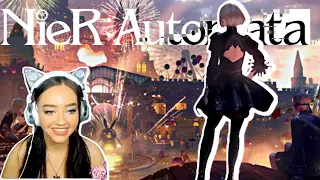 My First NieR Experience!! || NieR: Automata Reaction Highlights [part 1]