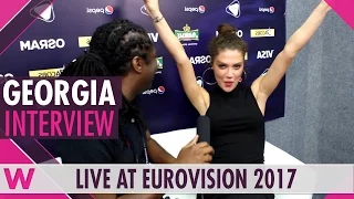 Tamara Gachechiladze (Georgia) interview @ Eurovision 2017 | wiwibloggs