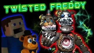 Five Nights at Freddy's TWISTED ONES Freddy Bootleg Fake Funko Articulated Action Figure Unboxing
