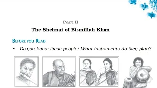 class 9/beehive ch 2/2nd part The shehnai of bismillah khan#youtube #class9 #explore #english #study