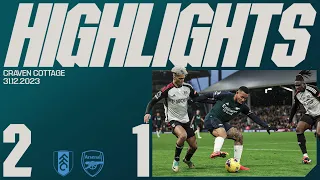 HIGHLIGHTS | Fulham vs Arsenal (2-1) | Premier League