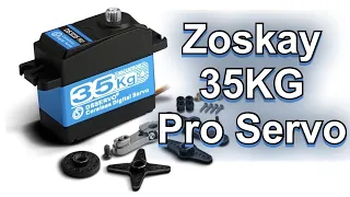 The New Zoskay 35kg Pro Servo Review in my Arrma Big Rock