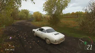 Volkswagen Karmann Ghia 1967 Old Car Drive Off-Roading Realistic Graphics