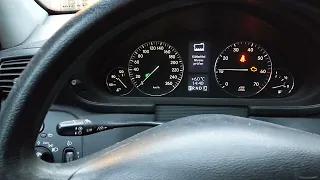 Mercedes W203 C180 Kompressor: Motor rattert im Leerlauf (Cockpit)