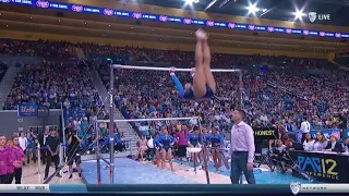 JaNay Honest (UCLA) 2018 Bars vs Utah 9.8