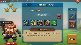 How to earn 3 crown at Lords mobile normal 7-6 **Automatic**!! (Türkçe)