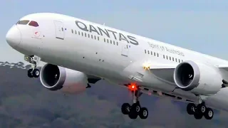 AMAZING 20+ MINUTES of Plane Spotting at Melbourne Airport | CLOSE UP Takeoffs & Landings