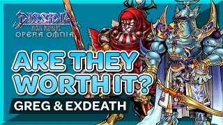 DFFOO - Are They Worth It? Gilgamesh & Exdeath