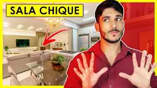 10 DICAS SIMPLES PARA DEIXAR SUA SALA CHIQUE