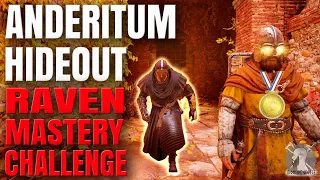 Assassin's Creed Valhalla - Anderitum Hideout Raven Mastery Challenge (How to get a Gold Medal)
